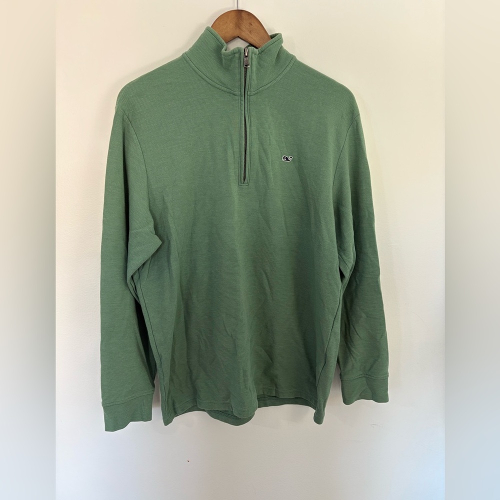 Vineyard Vines Quarterzip sweatshirt in green